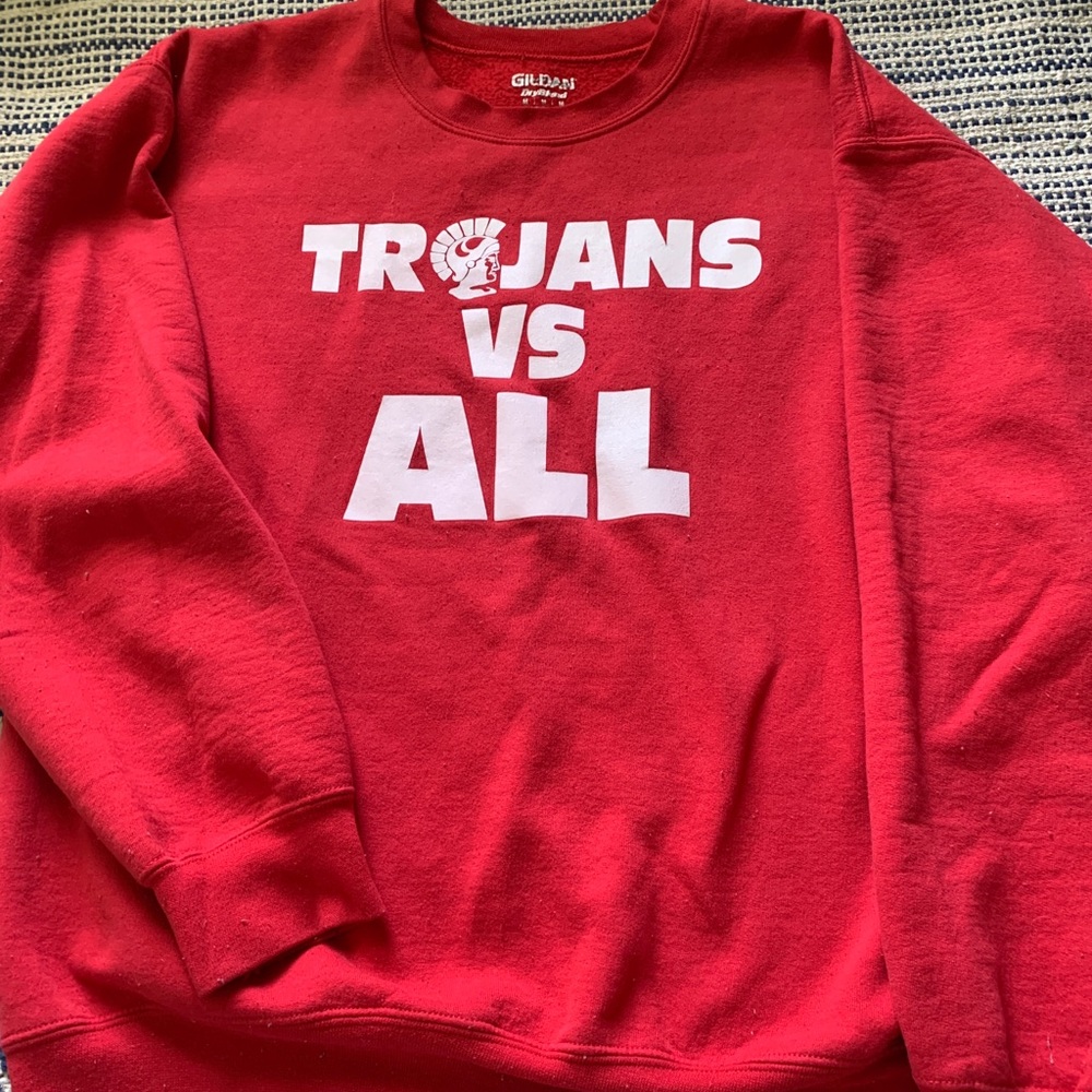 Trojan vs all medium crewneck